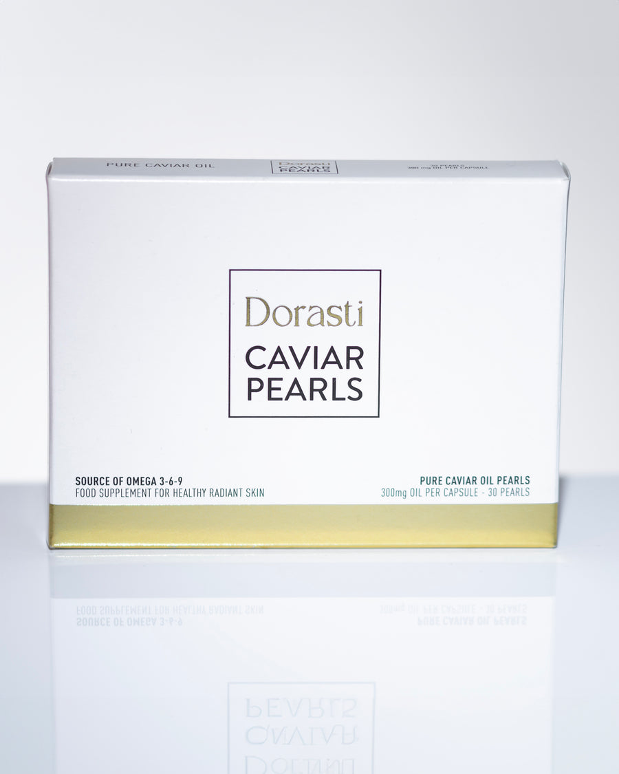 Sturgeon Caviar Pearls by Dorasti